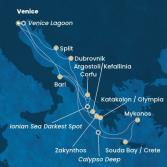 Italy, Greece, Croatia