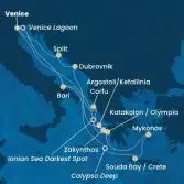 Italy, Greece, Croatia