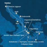 Italy, Greece, Croatia