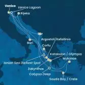 Italy, Greece, Montenegro