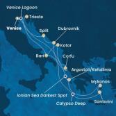 Italy, Greece, Montenegro, Croatia