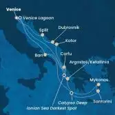 Italy, Greece, Montenegro, Croatia