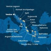 Italy, Greece, Montenegro, Croatia