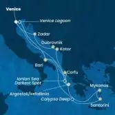 Italy, Greece, Montenegro, Croatia