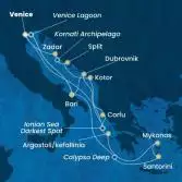 Italy, Croatia, Greece, Montenegro