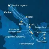 Italy, Montenegro, Greece