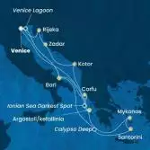 Italy, Greece, Montenegro