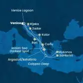 Italy, Greece, Montenegro