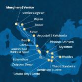 Italy, Greece, Montenegro