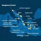 Italy, Greece, Montenegro, Croatia