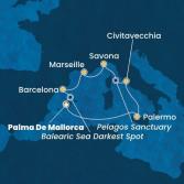 Balearic Islands, Italy, France, Spain