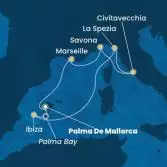 Balearic Islands, Italy, France