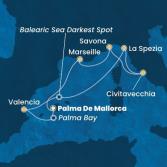 Balearic Islands, Spain, Italy, France