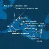 Balearic Islands, Greece, Italy, Spain