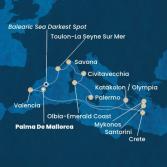 Balearic Islands, Greece, Italy, France, Spain