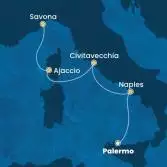 Italy, Corsica (France)