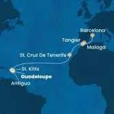 Antilles, Canary Islands, Morocco, Spain