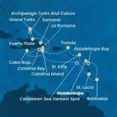 Antilles, Virgin Islands, Dominican Republic, Turks Islands