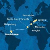 Antilles, Canary Islands, Morocco, Spain, France, Italy