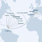 Antilles, Virgin Islands, Canary Islands, Spain, France, Italy