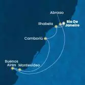 Brazil, Argentina, Uruguay