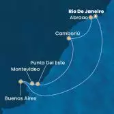 Brazil, Argentina, Uruguay