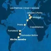 Brazil, Canary Islands, Morocco, Spain, Portugal