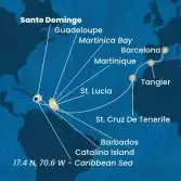 Dominican Republic, Antilles, Canary Islands, Morocco, Spain
