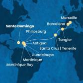 Antilles, Canary Islands, Morocco, Spain, France