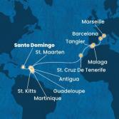 Antilles, Canary Islands, Morocco, Spain, France