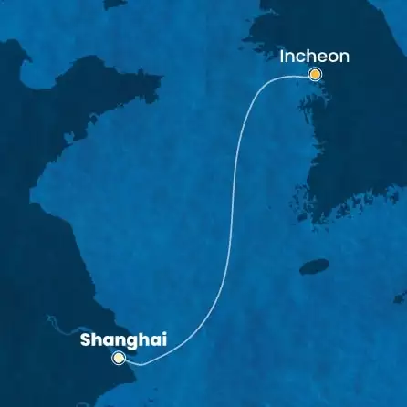 COSTA SERENA - trasa 2 nocy podróż z: SHANGHAI w dniu 09/06/2026 - China, South Korea