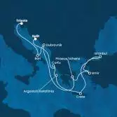 Croatia, Greece, Turkey, Italy