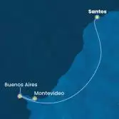 Brazil, Argentina, Uruguay