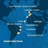 Brazil, Canary Islands, Morocco, Spain, Portugal