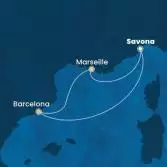 Italy, France, Spain