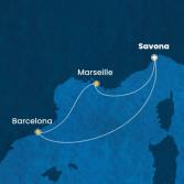 Italy, Spain, France