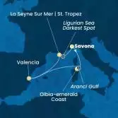 Italy, Spain, France