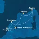 Italy, Spain, Balearic Islands, France