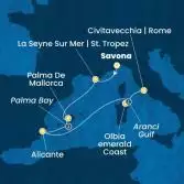 Italy, France, Balearic Islands, Spain