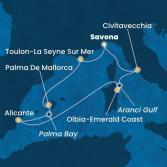 Italy, France, Balearic Islands, Spain