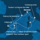 Italy, France, Balearic Islands, Spain