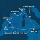 Italy, France, Spain, Balearic Islands