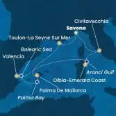 Italy, France, Balearic Islands, Spain