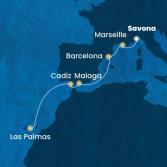 Italy, France, Spain, Canary Islands