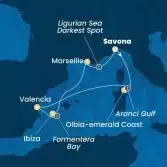 Italy, Spain, Balearic Islands, France