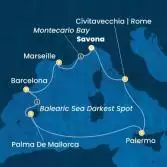 Italy, France, Spain, Balearic Islands