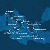 Italy, Tunisia, Malta, Greece