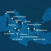 Italy, Malta, Greece