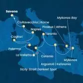 Italy, Malta, Greece