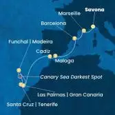Italy, France, Spain, Canary Islands, Madeira 